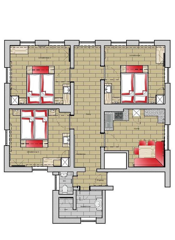 Flierelerhof Appartement Arzl im Pitztal Buitenkant foto